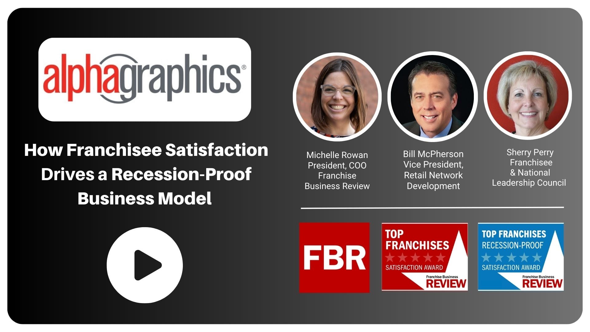 AlphaGraphics Franchise Opportunity Webinar