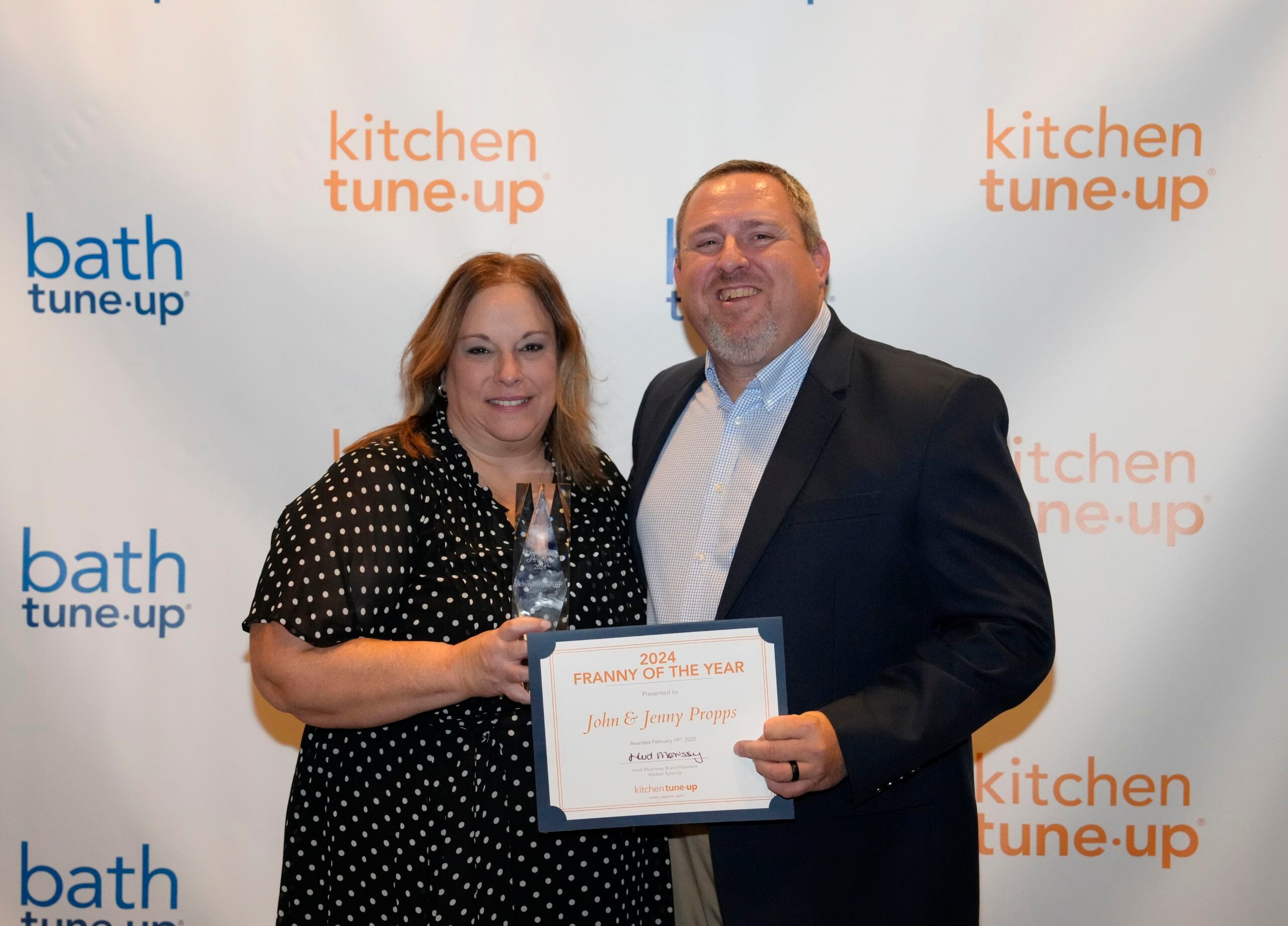 Jenny and John Props celebrate their success in family-owned business