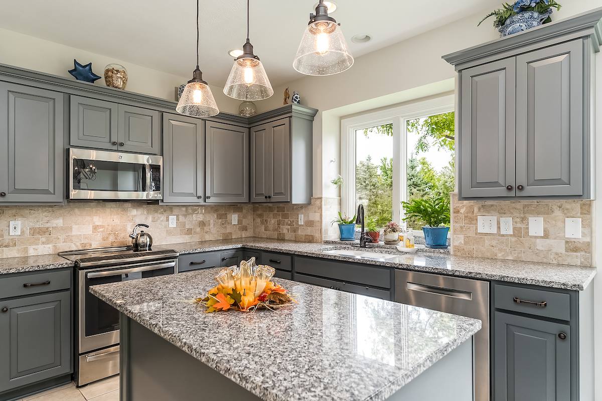 Kitchen Solvers photo of a remodeled kitchen home services franchise