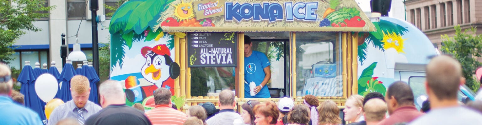 Kona Ice Header Image FBR Brand Pages
