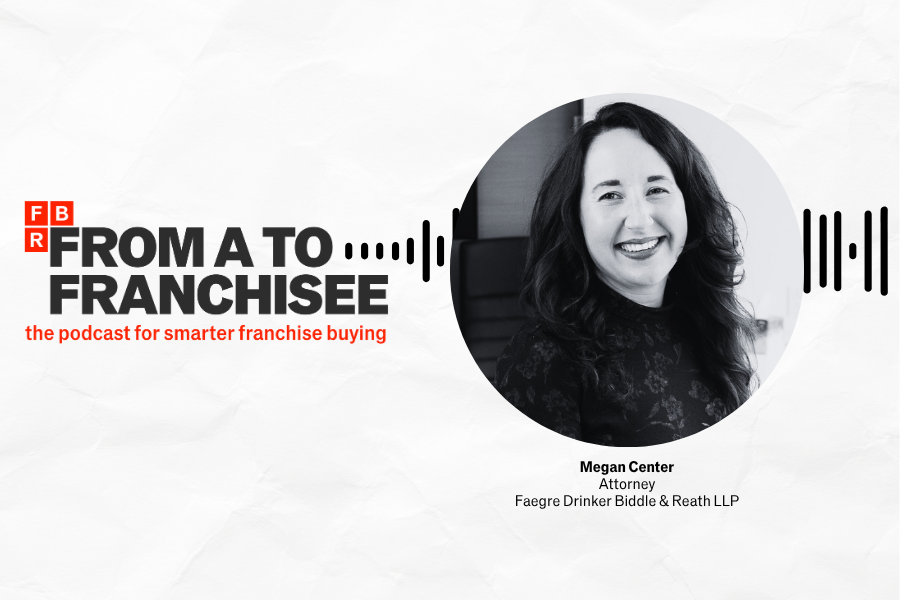 Franchise Agreement podcast episode with Megan Center
